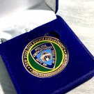NYPD NY City Police Department St. Michael Challenge Coin 40mm New w box!