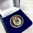 NSA US National Security Agency Special Agent DOD Challenge Coin with Box