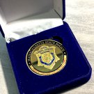 Massachusetts State Police Trooper Challenge Coin 40mm with Box New