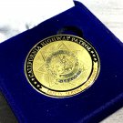 CALIFORNIA HIGHWAY PATROL "CHP" Challenge Coin 40mm w/box New!