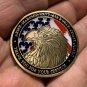 US Military Eagle Challenge Coin "THANK YOU" ARMY-NAVY- AIR FORCE USCG-MC BOXED!