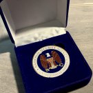 NSA US National Security Agency DOD Challenge Coin with Gift Box!
