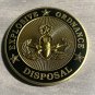 EXPLOSIVE ORDINANCE DISPOSAL EOD CHALLENGE COIN "It's A Blast" 1.75" with Box!