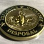 EXPLOSIVE ORDINANCE DISPOSAL EOD CHALLENGE COIN "It's A Blast" 1.75" with Box!