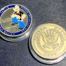 USN POPEYE The Sailor Man US Navy Proud Challenge Coin 40mm  - NEW!