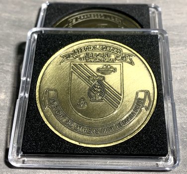 US ARMY 5TH GROUP Challenge Coin AIRBORNE SPECIAL FORCES "THE PROFESSIONALS"