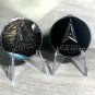 NEW! OFFICIAL US SPACE FORCE GALAXY Challenge Coin 1.75"  with DISPLAY STAND!