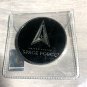 NEW! OFFICIAL US SPACE FORCE GALAXY Challenge Coin 1.75" with DISPLAY STAND!