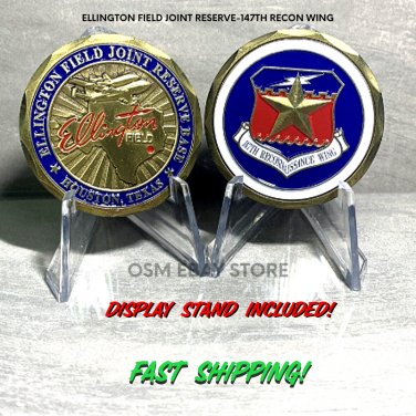 USAF 147TH RECONNAISANCE WING ELLSWORTH FIELD JOINT RES 1.75" Challenge Coin