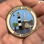 FORCECOM ARMORY CAPE CANAVERAL FL US COAST GUARD CHALLENGE COIN 1.75" w/Stand
