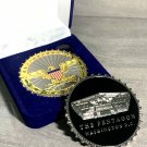 OFFICE OF THE SECRETARY OF DEFENSE THE PENTAGON 2" 3D CHALLENGE COIN W BOX