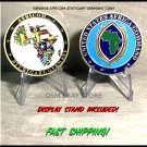 AFRICOM STUTTGART GERMANY Challenge Coin US DOD UNIFIED COMMAND LARGE 2" Coin