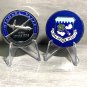 USAF 107TH ATTACK WING NIAGRA FALLS ARS 1.75" Challenge Coin w Stand