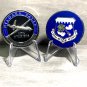 USAF 107TH ATTACK WING NIAGRA FALLS ARS 1.75" Challenge Coin w Stand