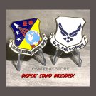 CHEYENNE MOUNTAIN OPS NORAD Space Force Command Challenge Coin 2" W STAND US/CAN