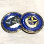 USAF GLOBAL STRIKE & COMBAT SUPPORT ELLSWORTH AFB 1.75" Challenge Coin w Stand