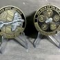 US ARMY HUNTER ARMY AIRFIELD 3RD COMBAT AVIATION BRIGADE Challenge Coin w Stand