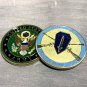 UNITED STATES ARMY FT BENNING HOME OF THE INFANTRY Challenge Coin with Stand