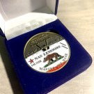 NAS LEMOORE CA-CHALLENGE COIN Master Jet Base CHALLENGE COIN 1.75" w/Box USN