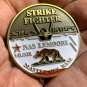 NAS LEMOORE CA-CHALLENGE COIN Master Jet Base CHALLENGE COIN 1.75" w/Box USN