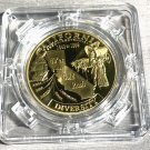 California State Seal 1849 49ER GOLD RUSH Challenge Coin WITH SPINNER Case