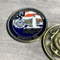 US COAST GUARD BASE BOSTON MA CHALLENGE COIN USCG Large 1.75" w/BOX