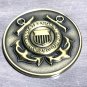 US COAST GUARD BASE BOSTON MA CHALLENGE COIN USCG Large 1.75" w/BOX