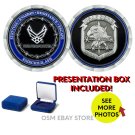 USAF FAIRCHILD AFB SURVIVAL EVASION RESISTANCE ESCAPE SERE Challenge Coin w BOX