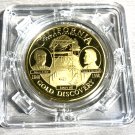 California State Seal 1848 GOLD DISCOVERY Challenge Coin WITH SPINNER Case