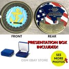 NAVAL WEAPONS STATION CHARLESTON Lowcountry Warriors Challenge Coin 1.75" /Box