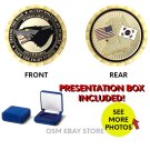 KUNSAN AIR BASE WOLF USAF  1.75" Challenge Coin South Korea With Box!