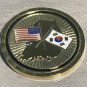 KUNSAN AIR BASE WOLF USAF 1.75" Challenge Coin South Korea With Box!