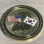 KUNSAN AIR BASE WOLF USAF 1.75" Challenge Coin South Korea With Box!