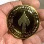 NAVY NAVAL SPECIAL WARFARE COMMAND NAVSOC SEAL TRIDENT 2" CHALLENGE COIN W BOX