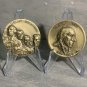 MT RUSHMORE NATIONAL MEMORIAL 1927 BRONZE Challenge Coin 1.5" with STAND