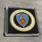 BUFFALO NEW YORK FIRE Department Shield St. Michael Challenge Coin 40mm w/case