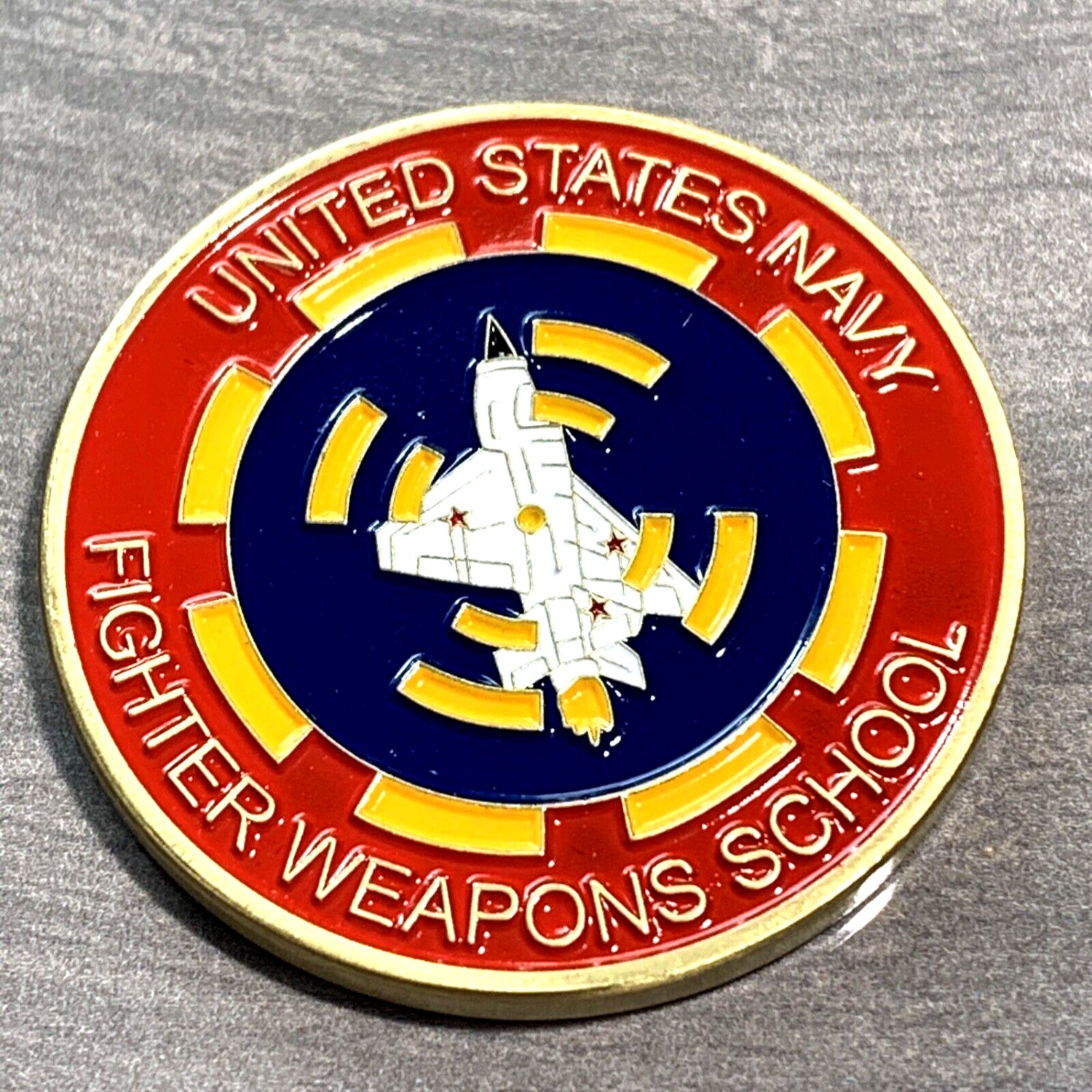 TOP GUN US Navy CHALLENGE COINNAS FALLON Nevada Fighter Weapons School