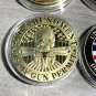 2nd Amendment DON'T TREAD ON ME 4 PCS CHALLENGE COIN SET-BRAND NEW
