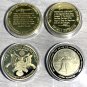 2nd Amendment DON'T TREAD ON ME 4 PCS CHALLENGE COIN SET-BRAND NEW