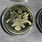 2nd Amendment DON'T TREAD ON ME 4 PCS CHALLENGE COIN SET-BRAND NEW