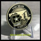 US ARMY FORT MEADE MARYLAND 1.75" CHALLENGE COIN with Stand!