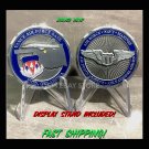 VANCE AIR FORCE BASE TALON 71ST FLYING WING NAVY USMC 1.75" CHALLENGE COIN Stand
