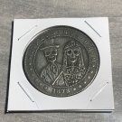 Wedding Couple Skull  Novelty Good Luck Heads Tails Challenge Coin