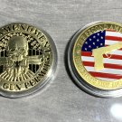2nd Amendment DON'T TREAD ON ME 2 PCS CHALLENGE COIN SET-BRAND NEW