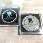 2X Wounded Warrior US Military Challenge Coin Lot with Cases
