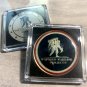 2X Wounded Warrior US Military Challenge Coin Lot with Cases