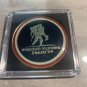 2X Wounded Warrior US Military Challenge Coin Lot with Cases