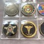 20 Challenge Coin Lot Mixed Military-Knights Templar-Trump-9/11 NICE!~ w Sleeve
