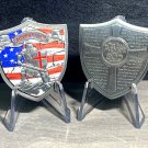 US MILITARY Challenge Coin-Eshesians 6.11.13  Armor of God Shield 2"