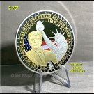 HUGE 2.75" DONALD TRUMP MAGA LEGACY COLLECTIBLE PROOF COIN W STAND!